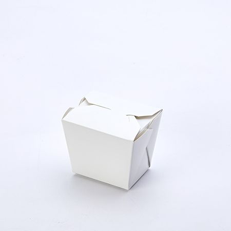 8oz Food Pail,  Paper Take-out Container, White - 450 pcs