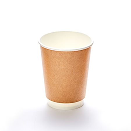 Kraft Paper Double Wall Coffee Cup  10oz